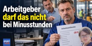 Arbeitnehmer aufgepasst: Arbeitgeber darf das nicht bei Minusstunden