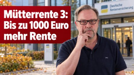 Beitragsbild von: Mütterrente 3: Bis zu 1000 Euro Nachzahlung auf die Rente