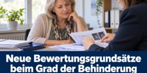 Neue Bewertungsgrundsätze beim Grad der Behinderung