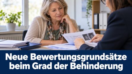 Beitragsbild von: Neue Bewertungsgrundsätze beim Grad der Behinderung