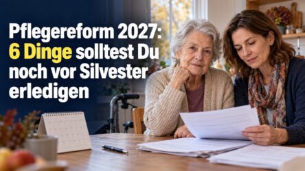 Beitragsbild von: Pflegereform 2027: 6 Dinge noch vor Silvester erledigen