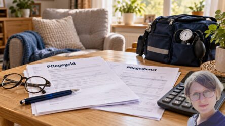 Beitragsbild von: So viel Pflegegeld bleibt übrig, wenn der Pflegedienst dazu kommt