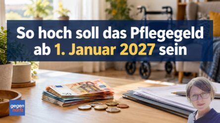 Beitragsbild von: So hoch soll das Pflegegeld ab 1. Januar 2027 sein