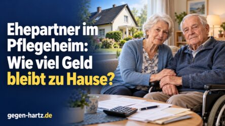 Beitragsbild von: Ehepartner im Pflegeheim: Wie viel Geld bleibt dem Partner zu Hause?