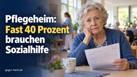 Beitragsbild von: Pflegeheim: Fast 40 Prozent der Pflegebewohner sind auf Sozialhilfe angewiesen