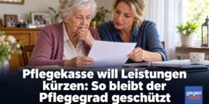 Pflegekasse will Leistungen kürzen: So bleibt der Pflegegrad geschützt