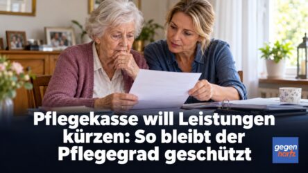 Beitragsbild von: Pflegekasse will Leistungen kürzen: So bleibt der Pflegegrad geschützt