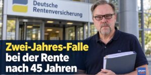 Zwei-Jahres-Falle bei der Rente nach 45 Jahren: "Es fehlen 108 Euro im Monat Rentenanspruch"