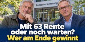 Mit 63 in Rente oder noch warten? Wer am Ende gewinnt