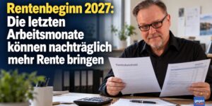 Rentenbeginn: Die letzten Arbeitsmonate können durch neue Regel nachträglich mehr Rente bringen