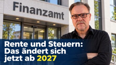 Beitragsbild von: Rente und Steuern: Das ändert sich jetzt ab 2027