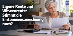 Eigene Rente und Witwenrente: Stimmt die Einkommensanrechnung noch?