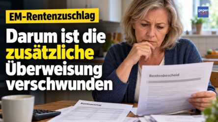 Beitragsbild von: EM-Rentenzuschlag: Zusätzliche Überweisung ist verschwunden