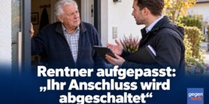 Rentner aufgepasst: „Ihr Anschluss wird abgeschaltet“
