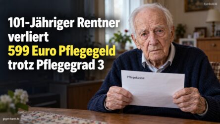 Beitragsbild von: Rentner verliert 599 Euro Pflegegeld trotz Pflegegrad 3