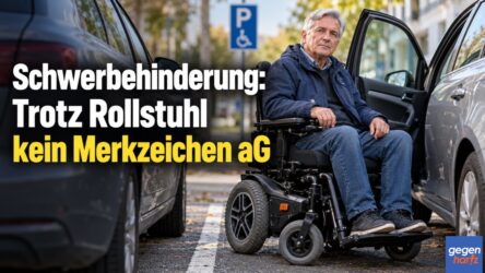 Beitragsbild von: Schwerbehinderung: Trotz Rollstuhl kein Merkzeichen aG