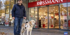 Schwerbehinderter mit Blindenhund bei Rossman rausgeworfen: "Die herablassende Behandlung hat mich getroffen"