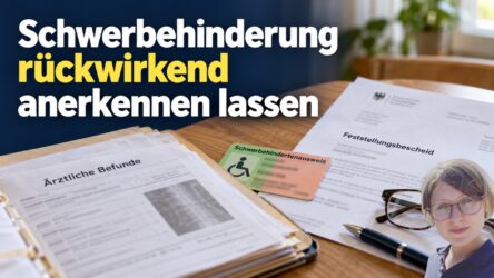 Beitragsbild von: Schwerbehinderung rückwirkend anerkennen lassen: Der Antrag lohnt sich