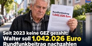 Seit 2023 keine GEZ gezahlt: Walter soll 1.042.026 Euro Rundfunkbeitrag nachzahlen