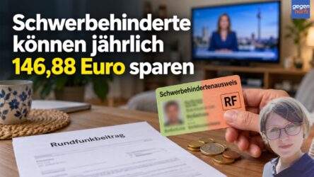 Beitragsbild von: Schwerbehinderte können jährlich 146,88 Euro sparen