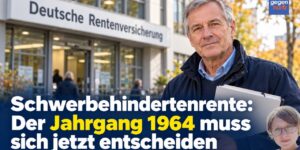 Schwerbehinderung und Rente: Der Jahrgang 1964 muss sich jetzt entscheiden