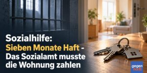 Sozialhilfe: Sieben Monate Haft - Das Sozialamt musste solange die Wohnung finanzieren