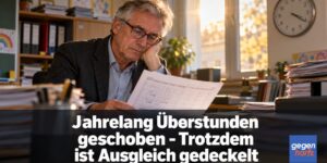 Arbeitsrecht: Jahrelang Überstunden geschoben - Trotzdem ist Ausgleich gedeckelt