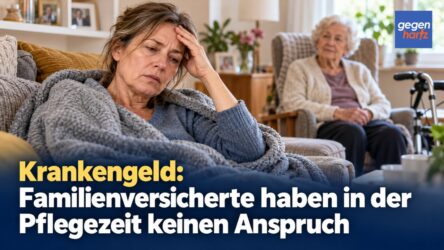 Beitragsbild von: Krankengeld: Familienversicherte haben in der Pflegezeit keinen Anspruch