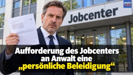 Beitragsbild von: Bürgergeld: Aufforderung des Jobcenters an Anwalt eine "persönliche Beleidigung"