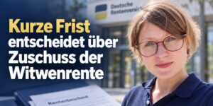 Kurze Frist entscheidet über Vorschuss der Witwenrente