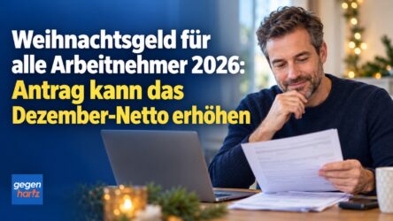 Beitragsbild von: Weihnachtsgeld 2026: Antrag kann das Dezember-Netto erhöhen