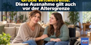 Große Witwenrente: Diese Ausnahme gilt auch vor der Altersgrenze