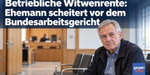 Betriebliche Witwenrente: Ehemann scheitert vor dem Bundesarbeitsgericht