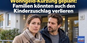 Wohngeld-Kürzung geplant: Familien könnten auch den Kinderzuschlag verlieren