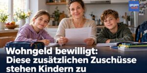 Wohngeld bewilligt: Diese zusätzlichen Zuschüsse stehen Kindern zu