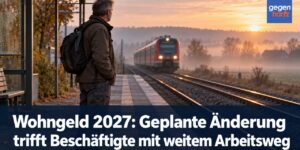 Wohngeld 2027: Geplante Änderung trifft Beschäftigte mit weitem Arbeitsweg