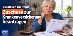 Rente 2026: Zuschuss zur Krankenversicherung für Rentner auf Antrag